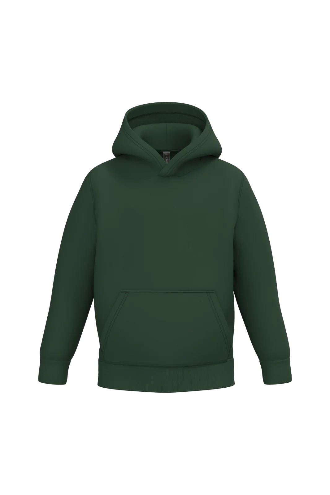 Sweat-shirt capuche enfant K477 — Forest Green