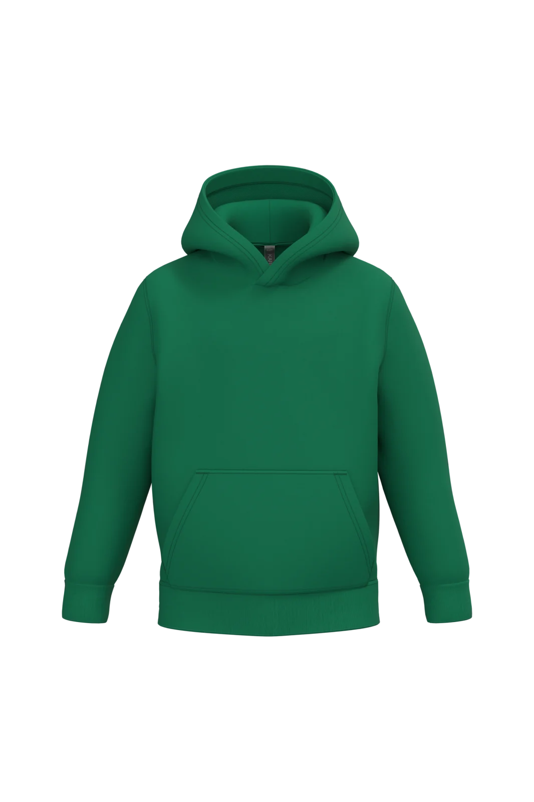Sweat-shirt capuche enfant K477 — Kelly Green