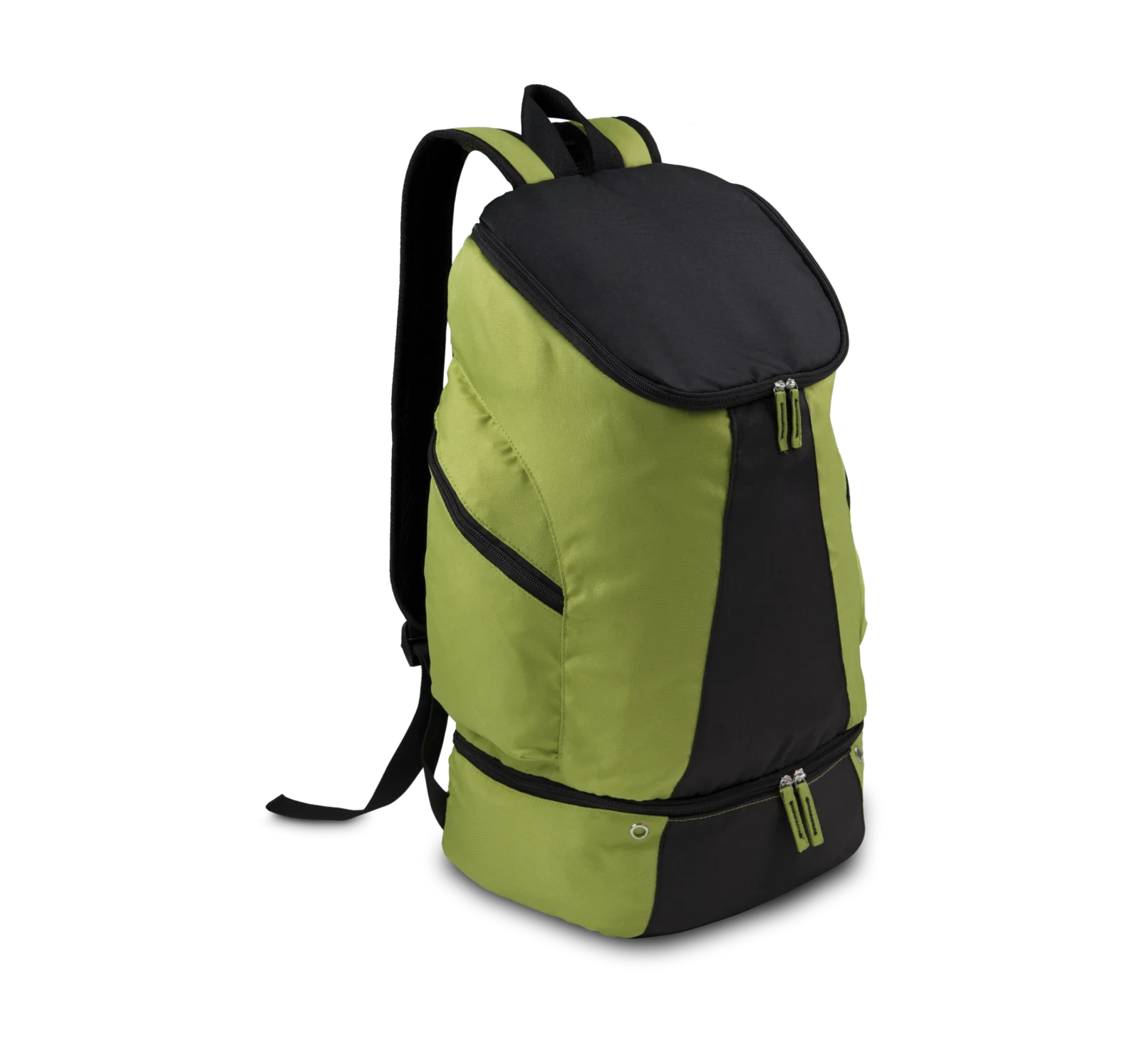 Sac à dos sport KI0102 — Burnt Lime / Black