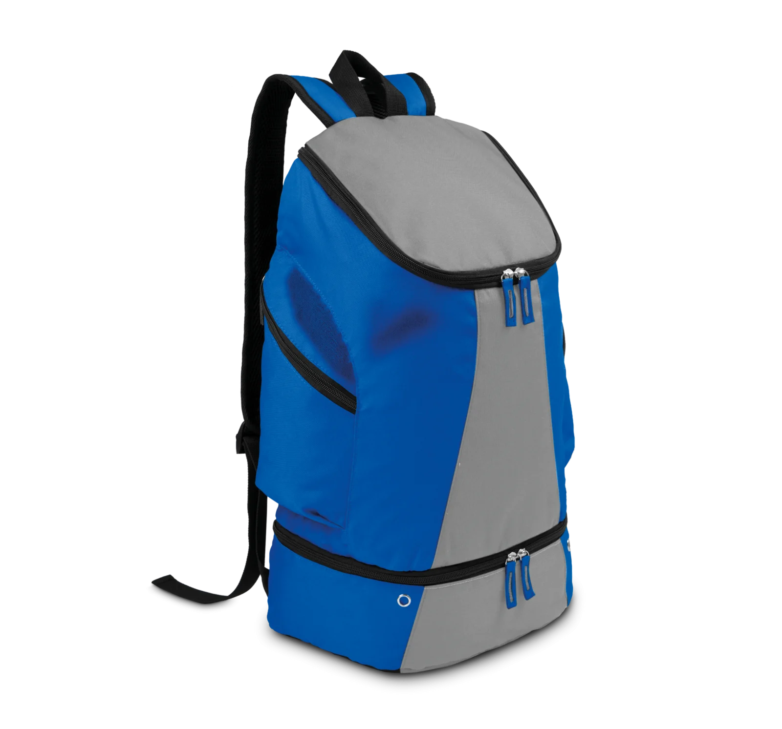 Sac à dos sport KI0102 — Royal Blue / Light Grey
