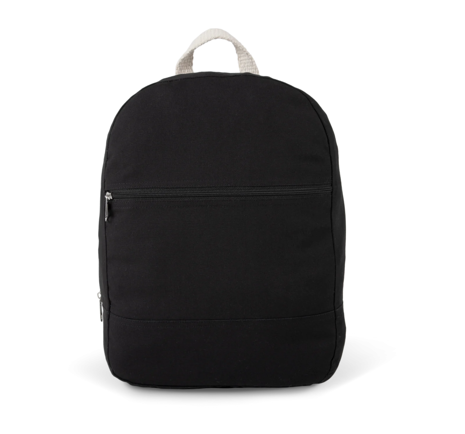 Sac à dos essentiel en coton KI0185 — Black