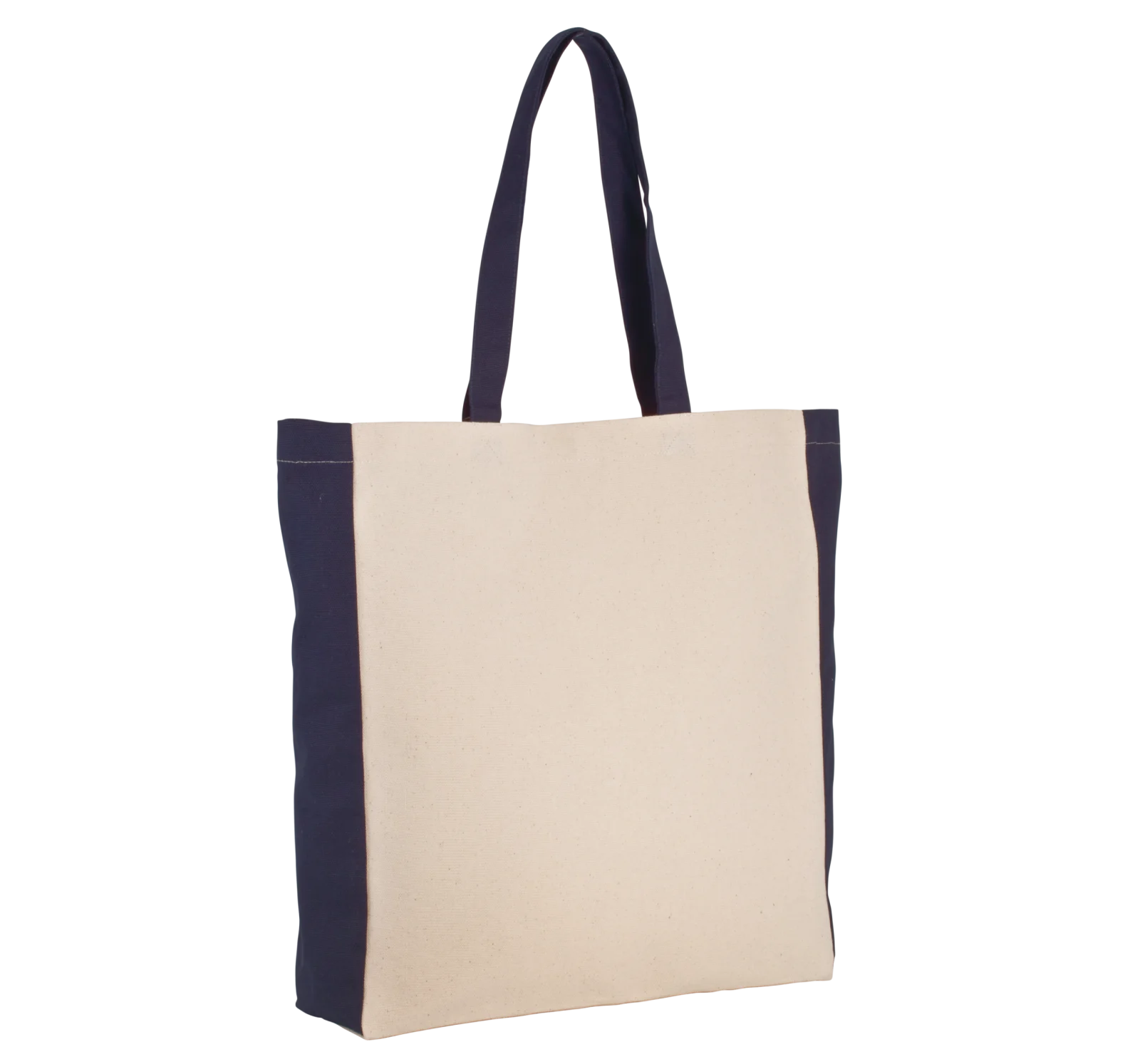 Sac cabas bicolore KI0275 — Natural / Navy