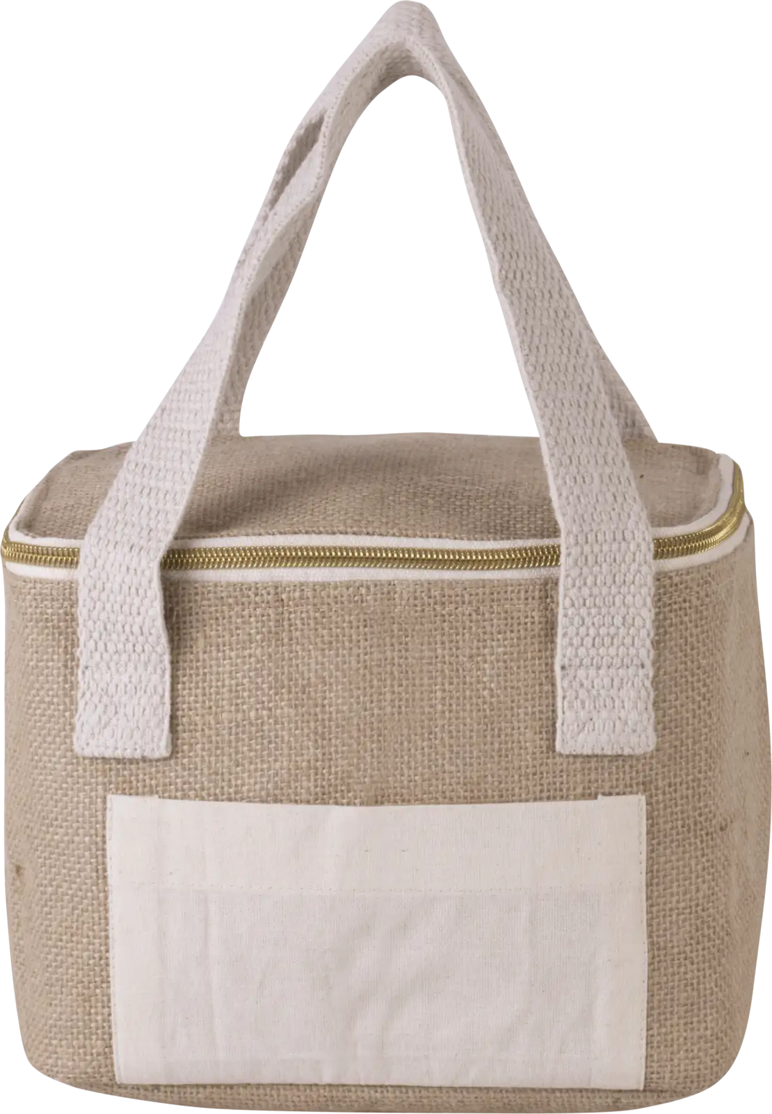 Sac isotherme en jute - petit modèle KI0352 — Natural