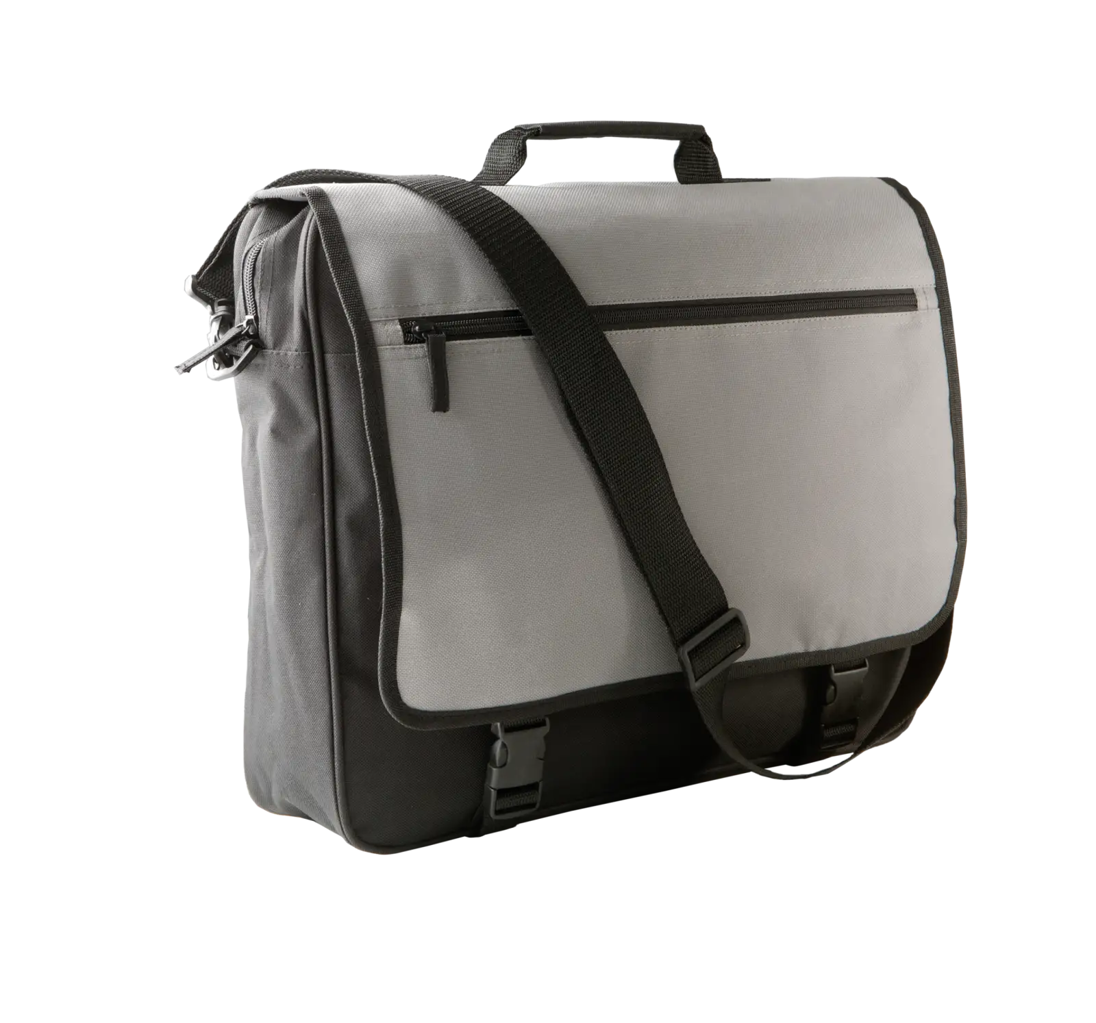 Porte-document avec rabat KI0412 — Black / Light Grey