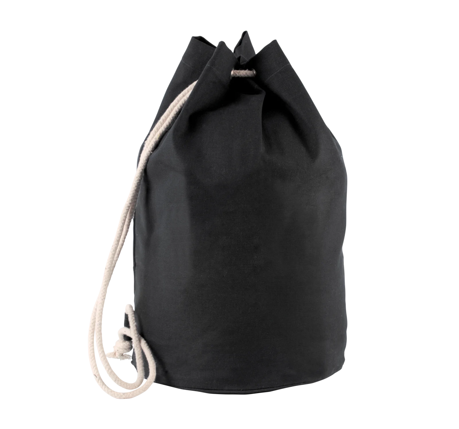 Sac marin en coton avec cordon KI0629 — Black