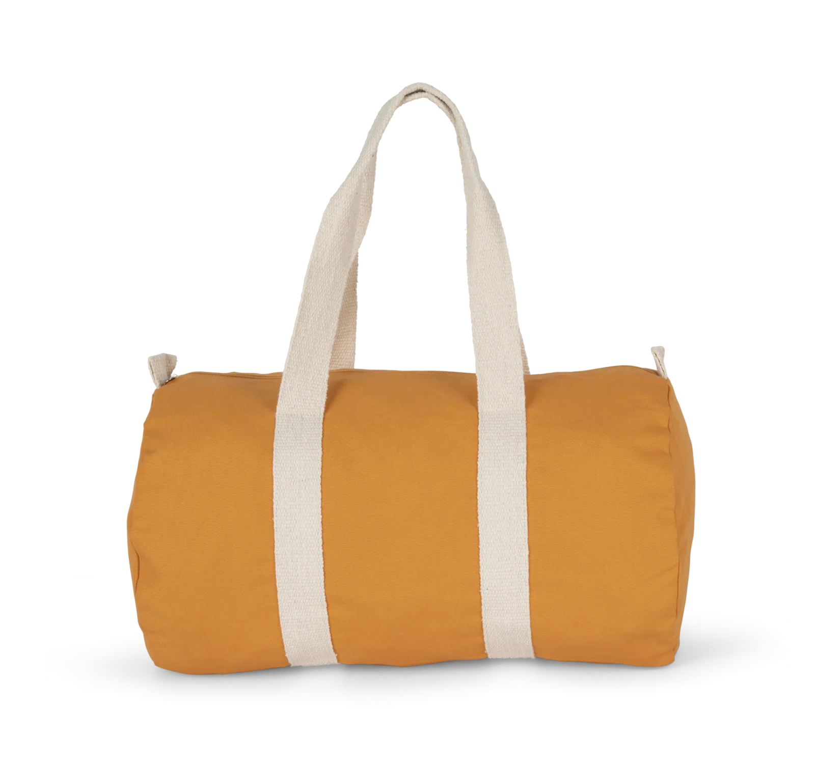 Sac fourre-tout en toile de coton KI0632 — Cumin Yellow / Natural