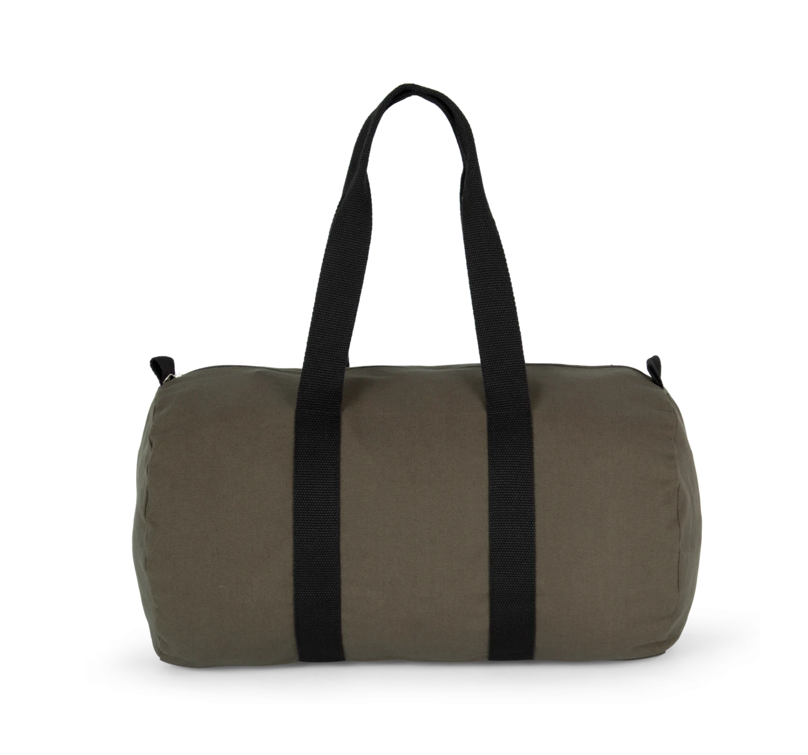 Sac fourre-tout en toile de coton KI0632 — Dark Khaki / Black