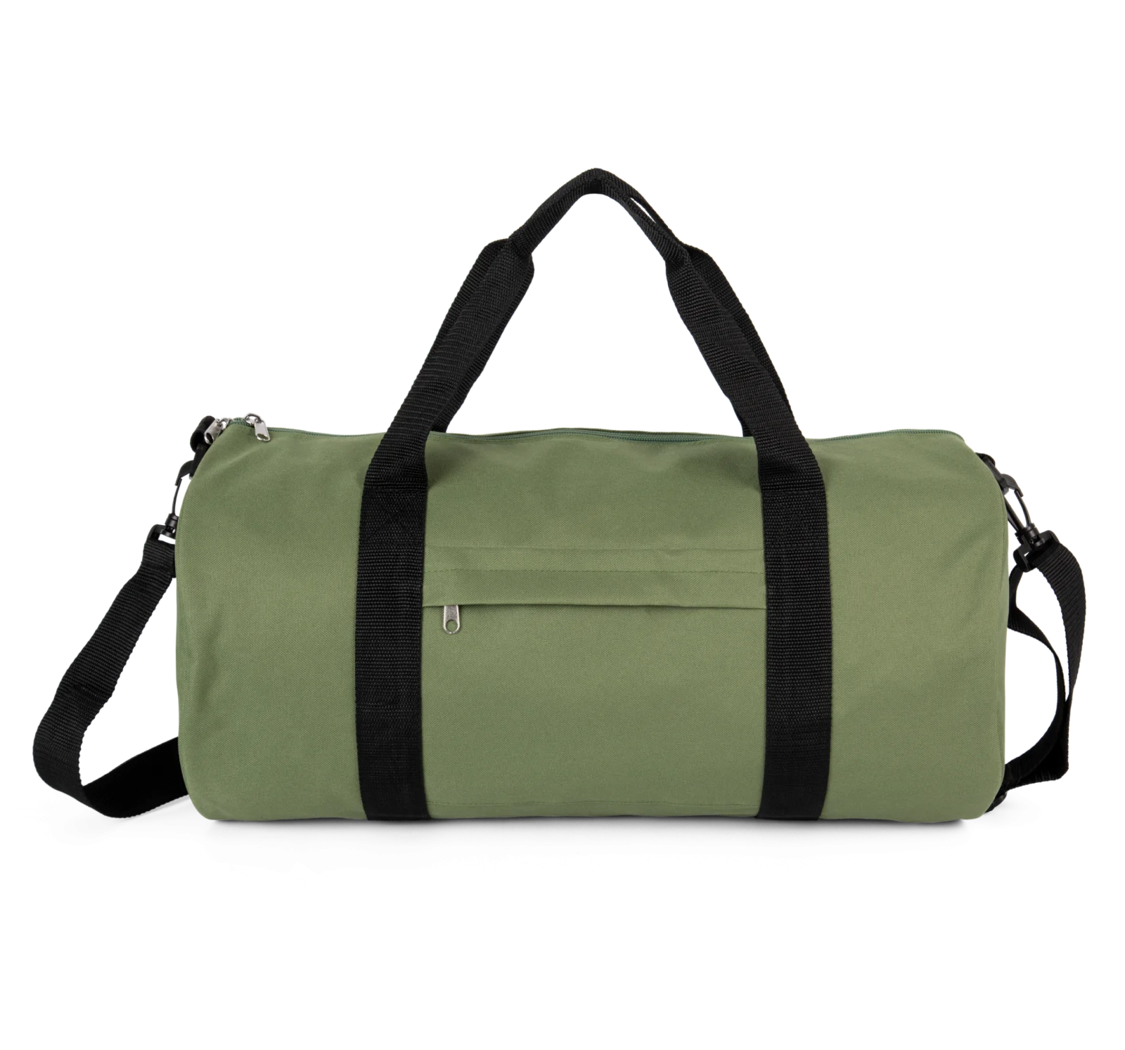 Sac tubulaire recyclé avec poche frontale KI0655 — Matcha Green