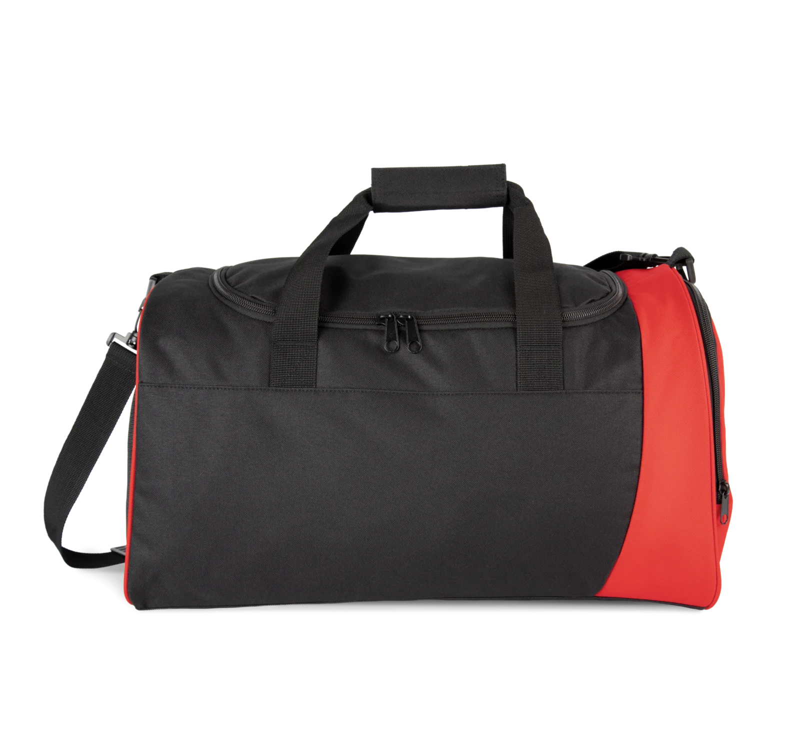 Sac de sport bicolore KI0660 — Black / Red
