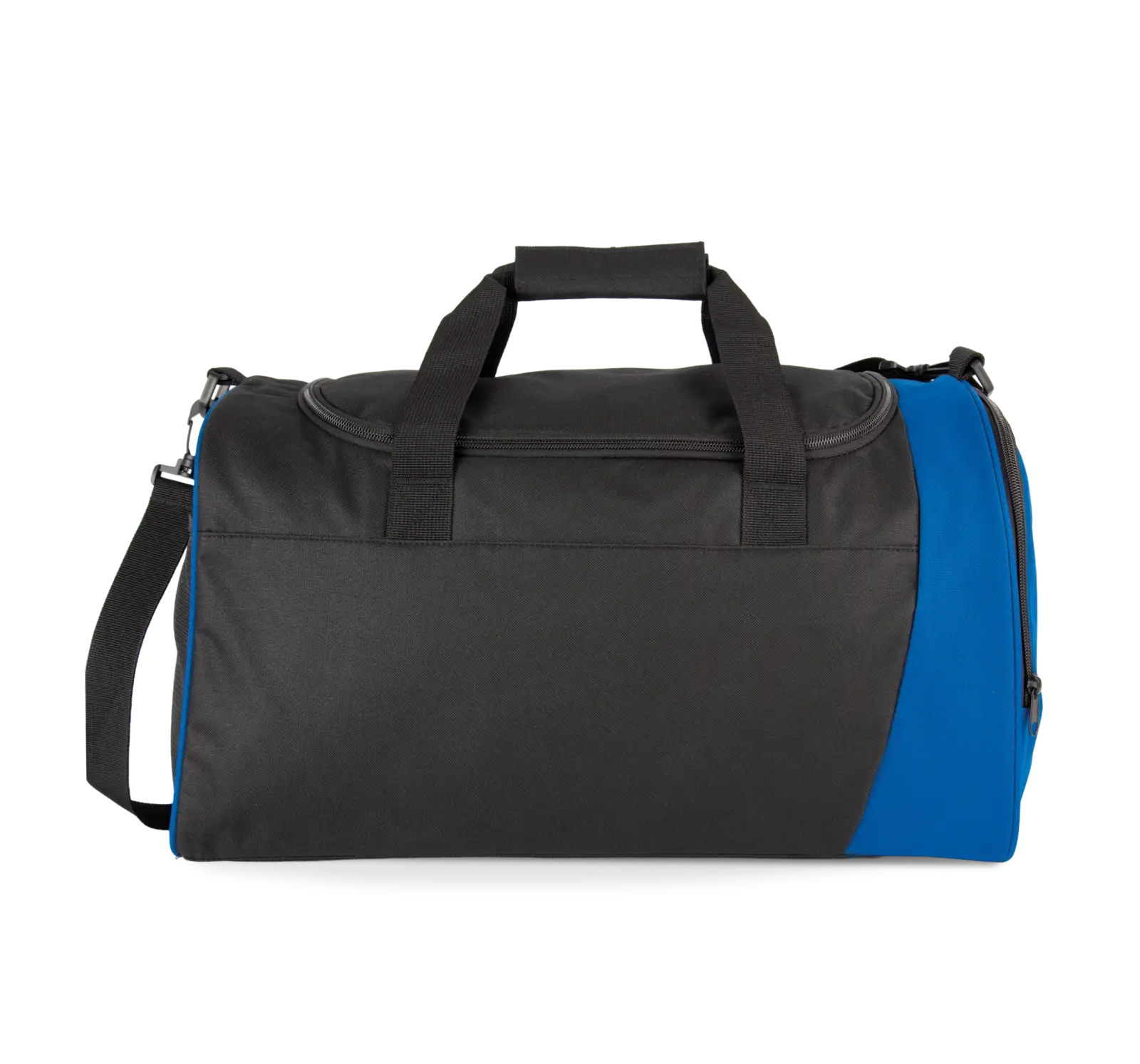 Sac de sport bicolore KI0660 — Black / Royal Blue