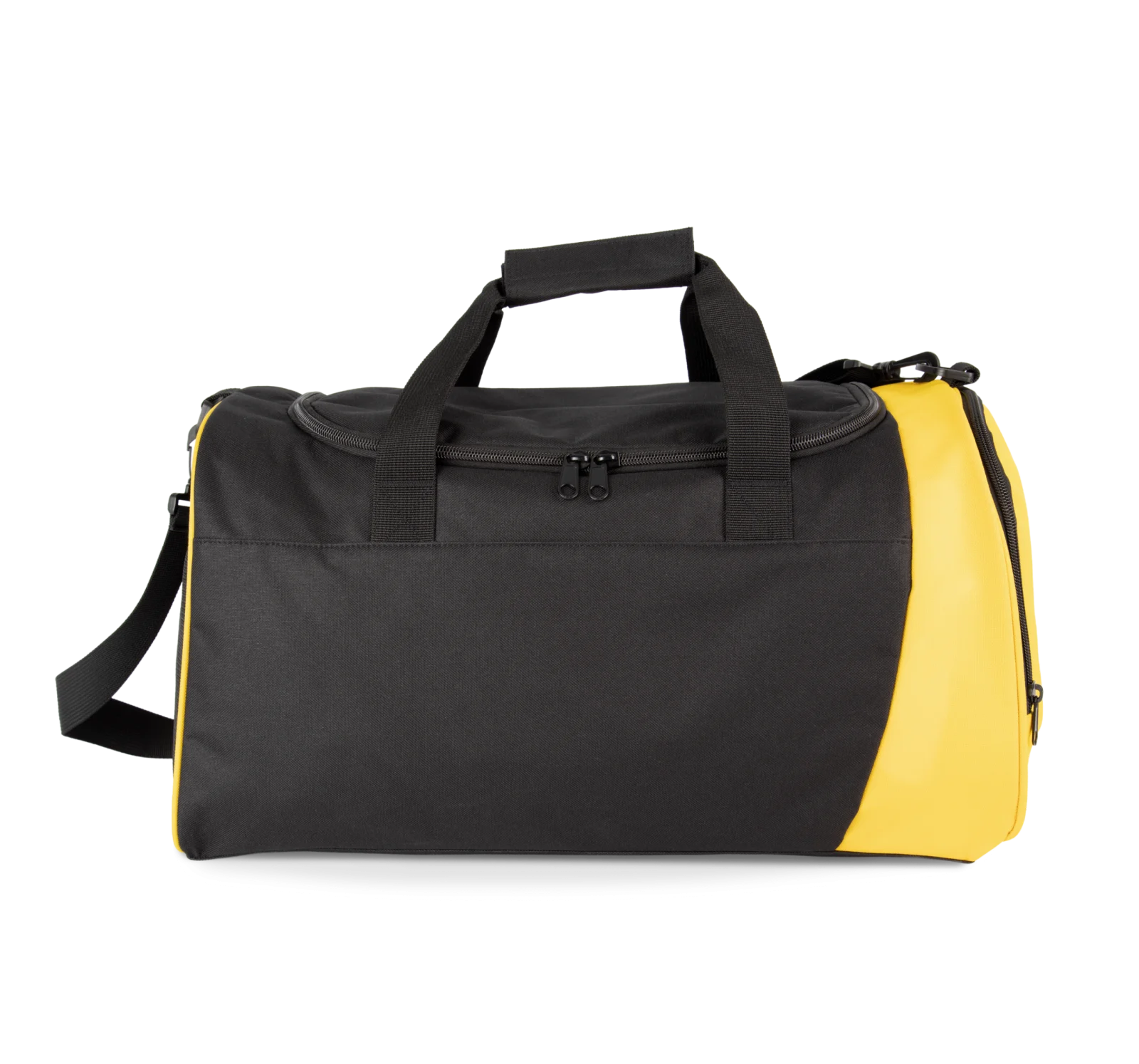 Sac de sport bicolore KI0660 — Black / Yellow