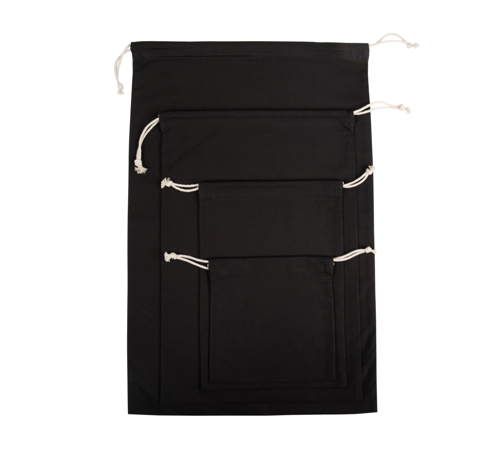 Sac fourre-tout en coton biologique KI0751 — Black