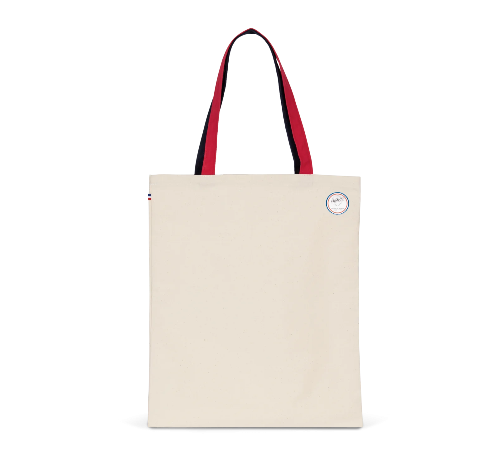 Sac de shopping tricolore Origine France Garantie KI3205 — Natural