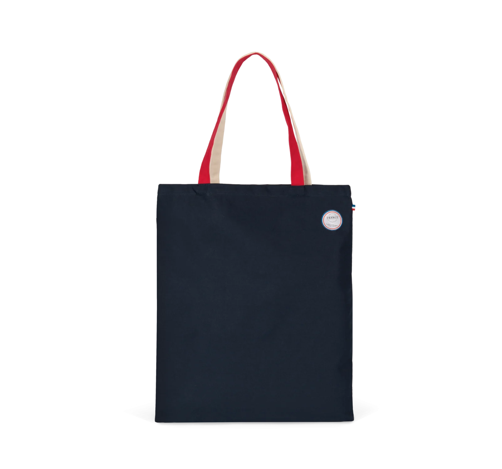 Sac de shopping tricolore Origine France Garantie KI3205 — Navy