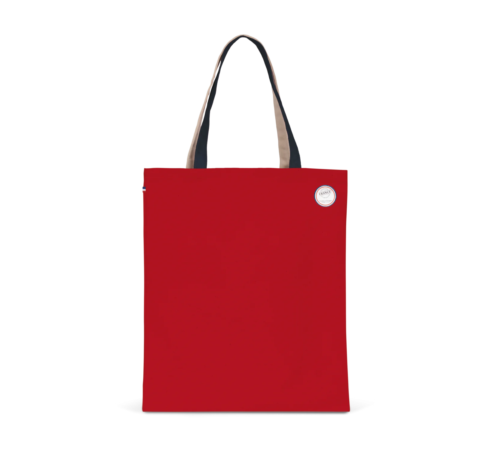 Sac de shopping tricolore Origine France Garantie KI3205 — Red