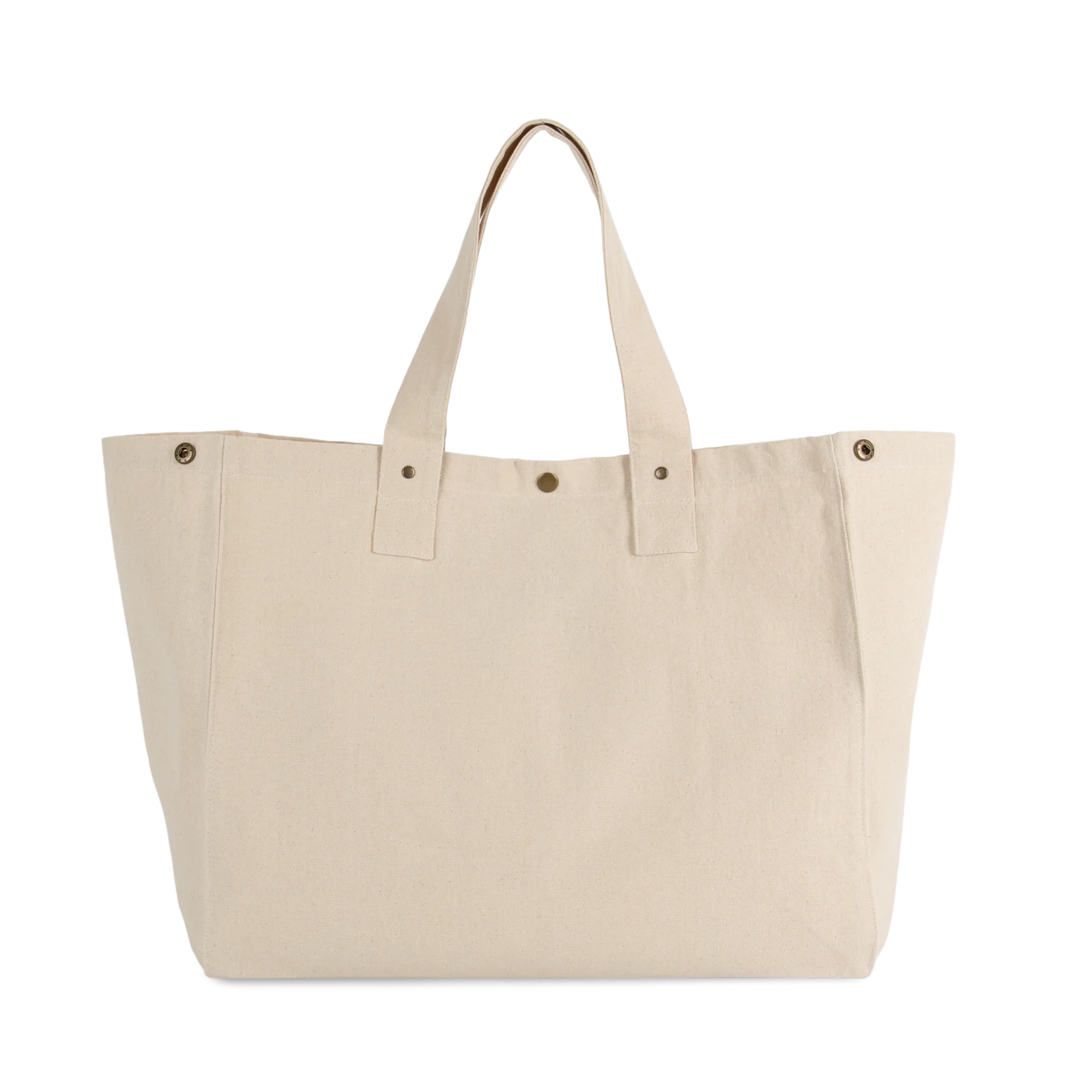 Sac de shopping en coton délavé KI3208 — Natural