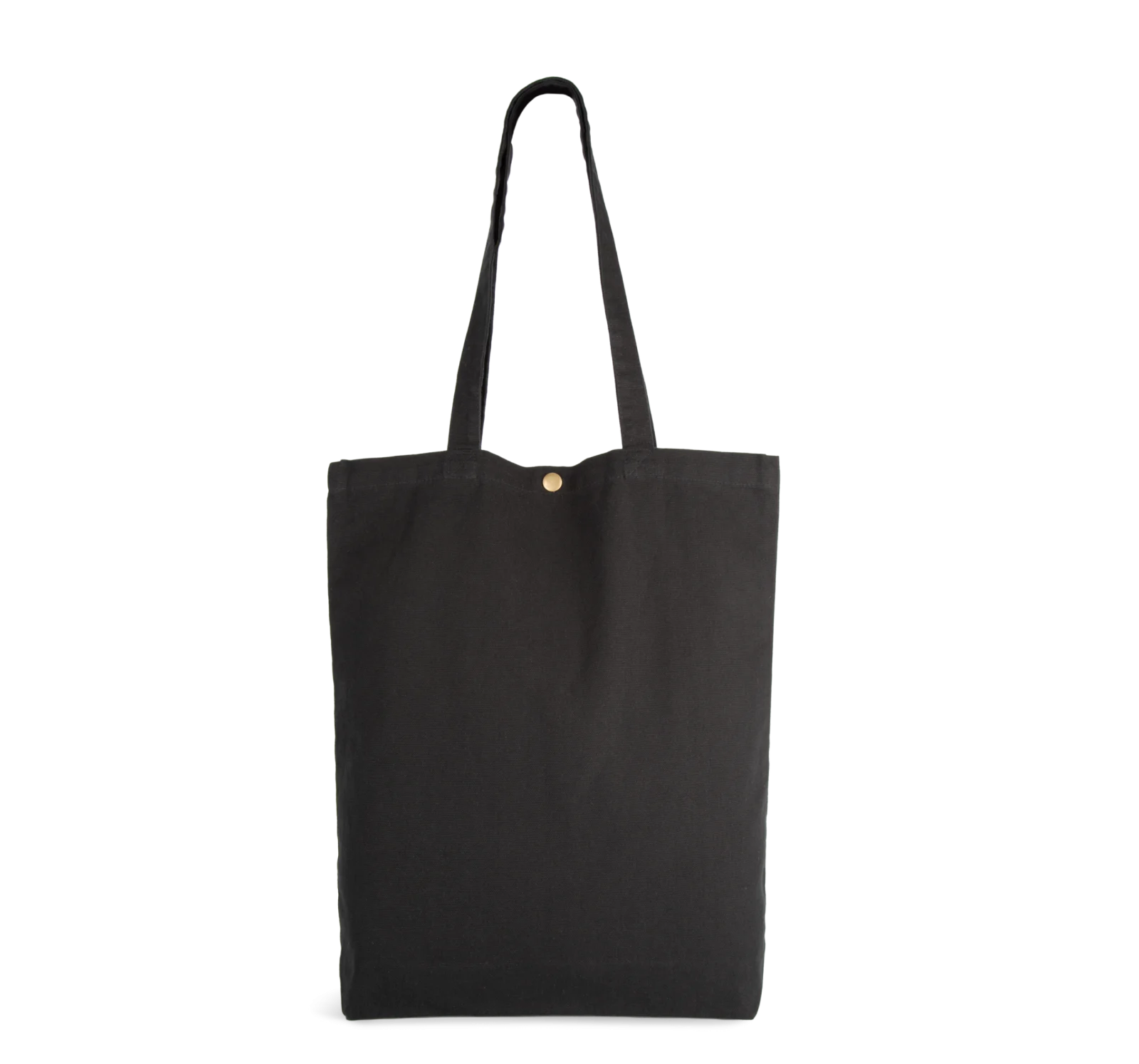 Sac shopping délavé en coton KI3213 — Washed Black