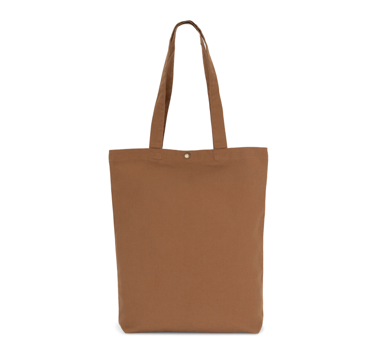 Sac shopping délavé en coton KI3213 — Washed Cinnamon