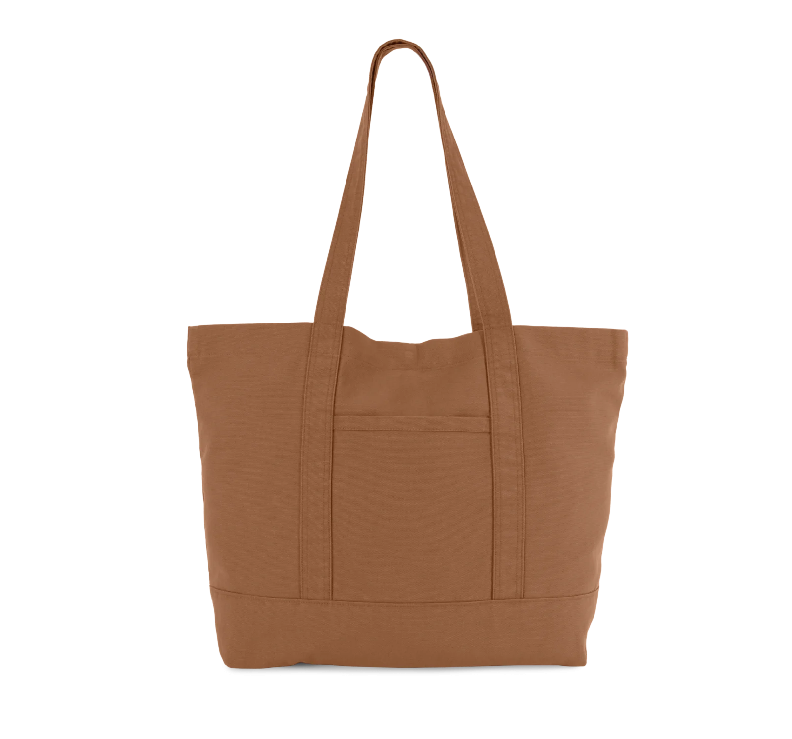Grand sac shopping à poche latérale KI3214 — Washed Cinnamon