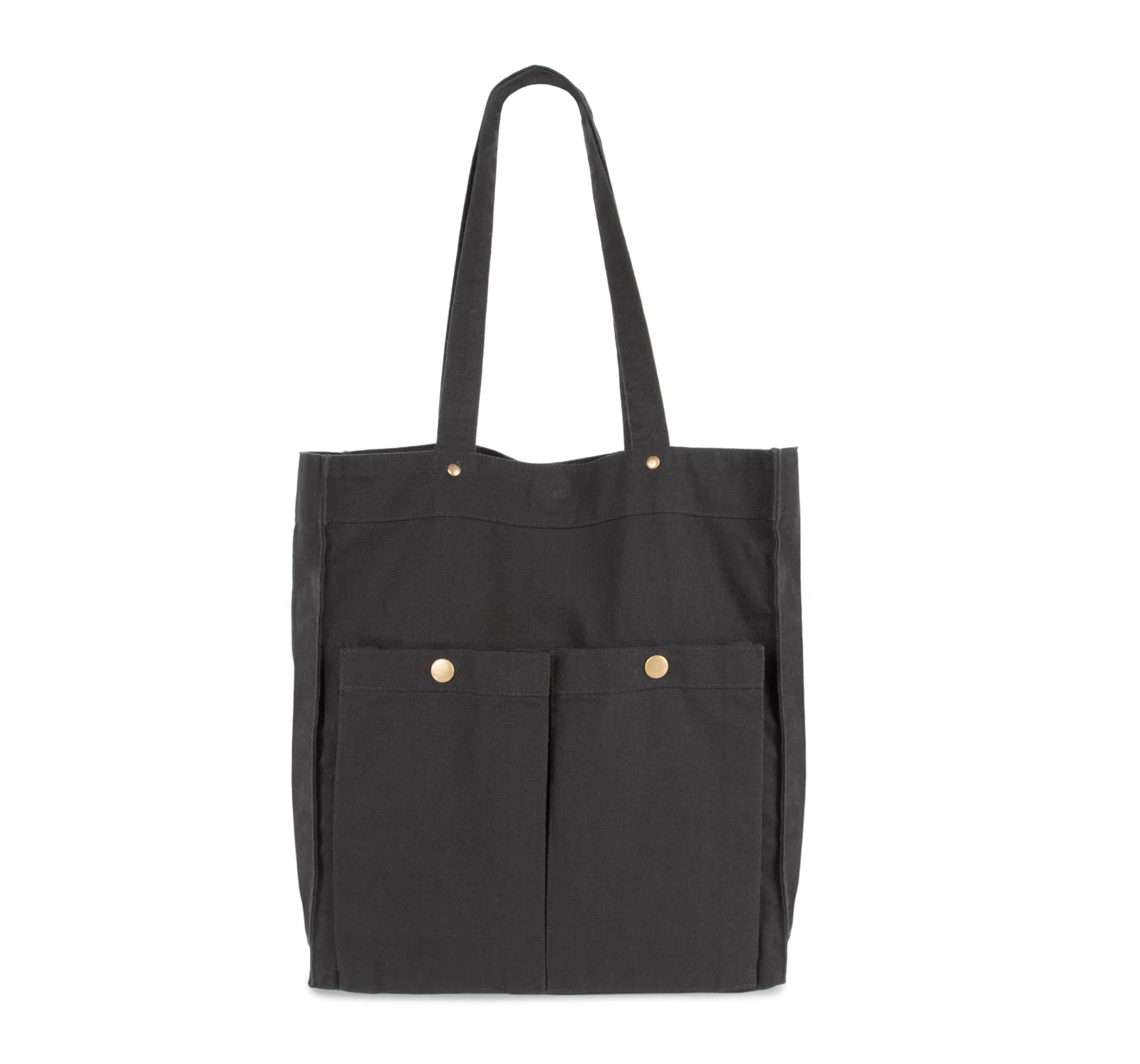 Sac à main à double poche frontale KI3215 — Washed Black