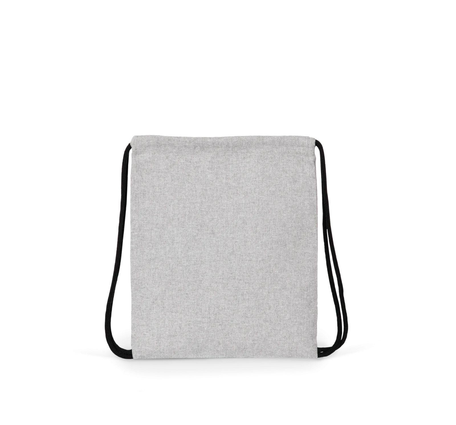 Petit sac à dos recyclé à cordon coulissant - Taille enfant KI5103 — Flint Grey