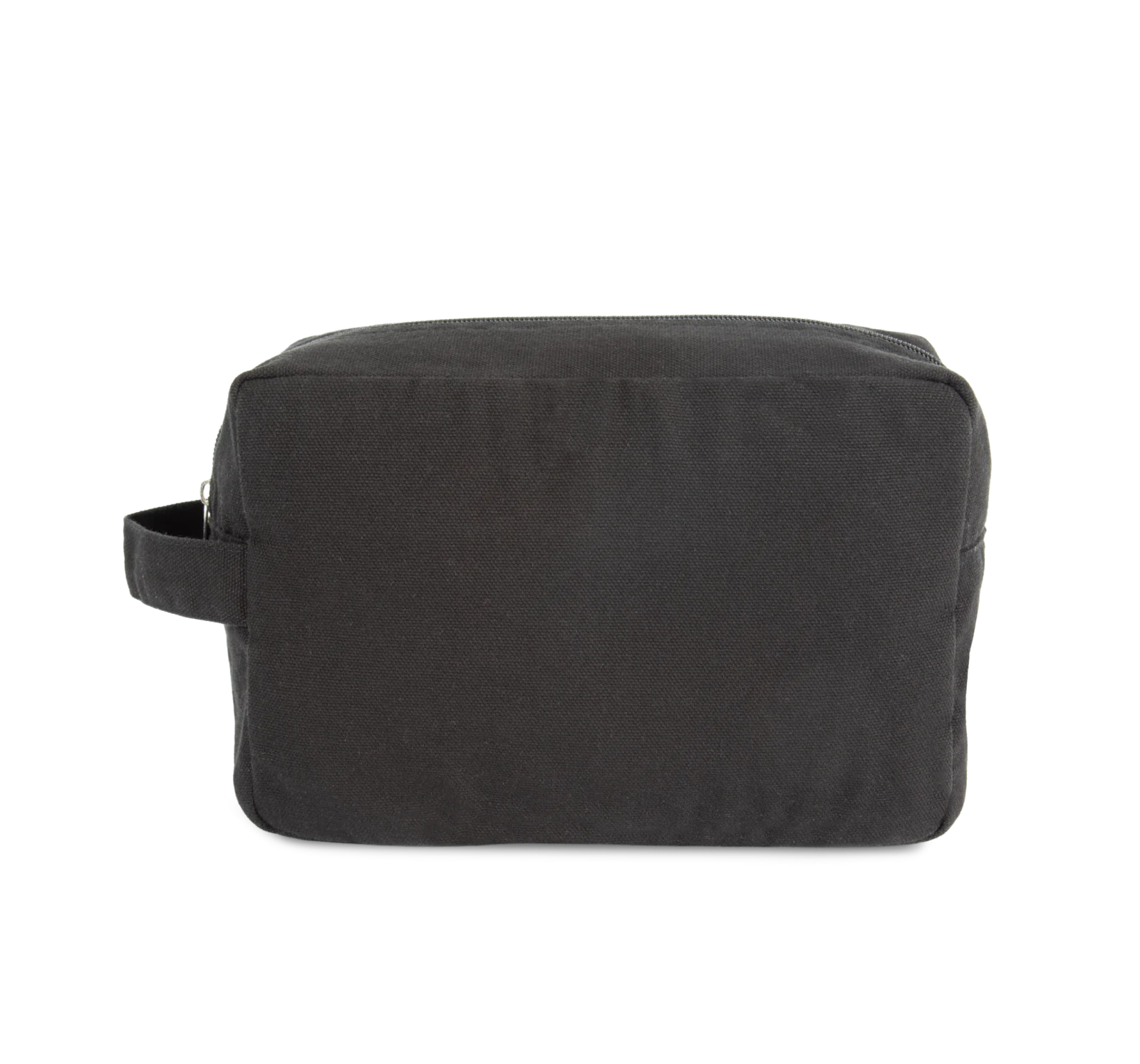 Trousse de toilette en coton biologique KI6303 — Washed Black