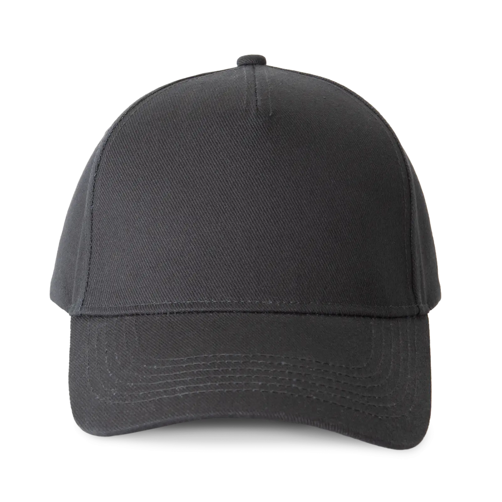 Casquette 5 panneaux KP015 — Black