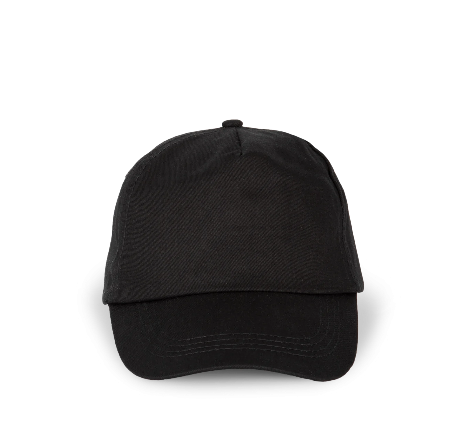 First - Casquette 5 panneaux KP034 — Black