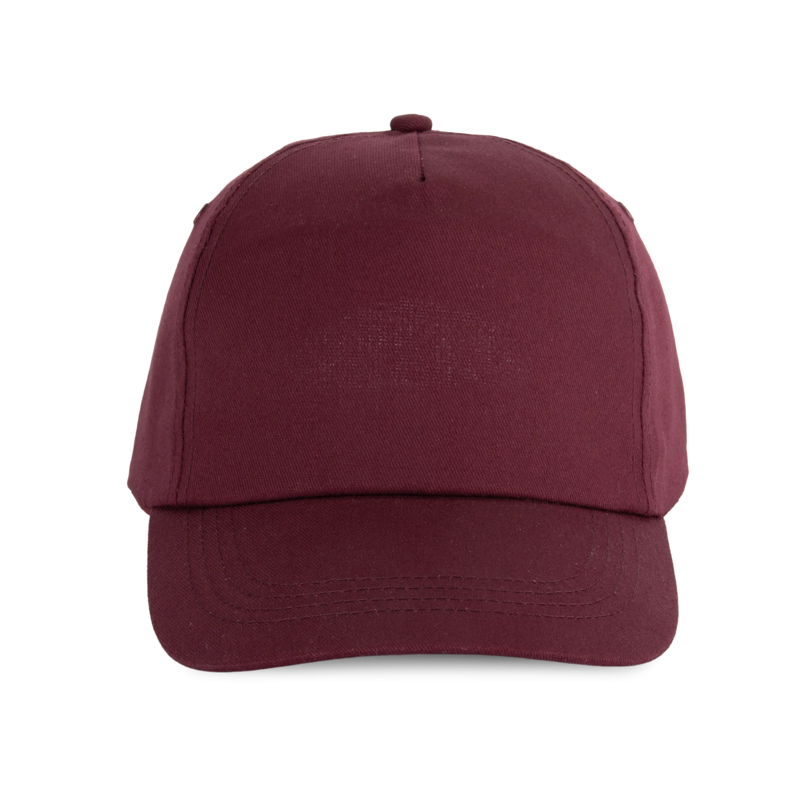 First - Casquette 5 panneaux KP034 — Burgundy