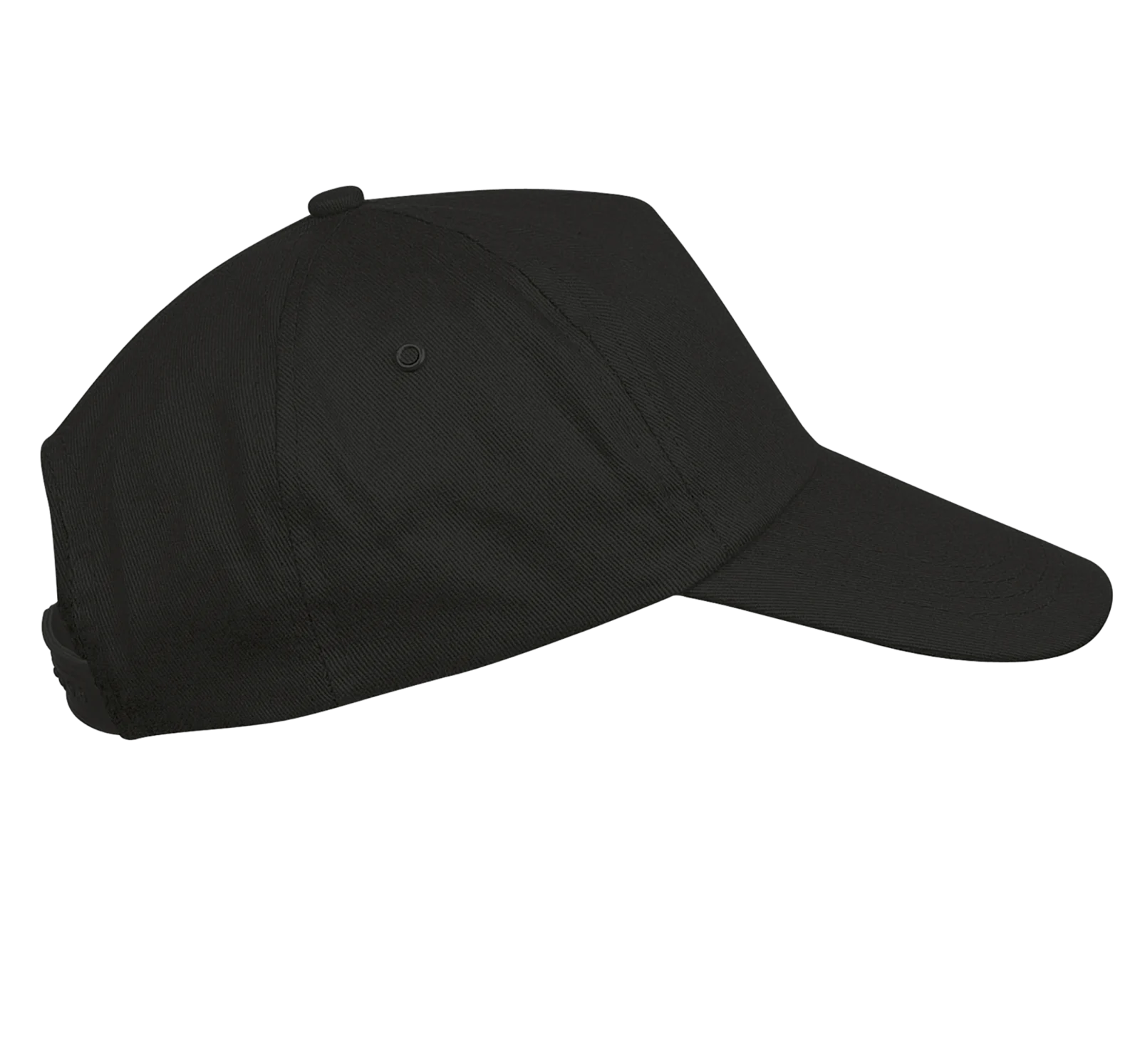 First kids - Casquette enfant 5 panneaux KP041 — Black