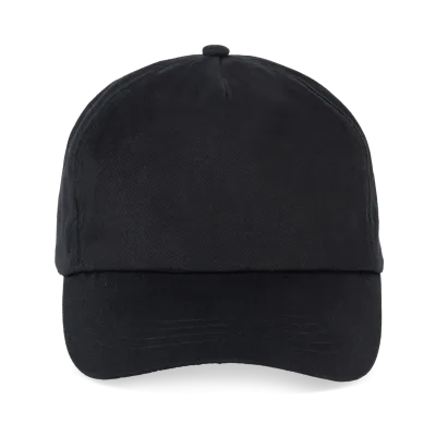 Casquette 5 panneaux KP088 — Black