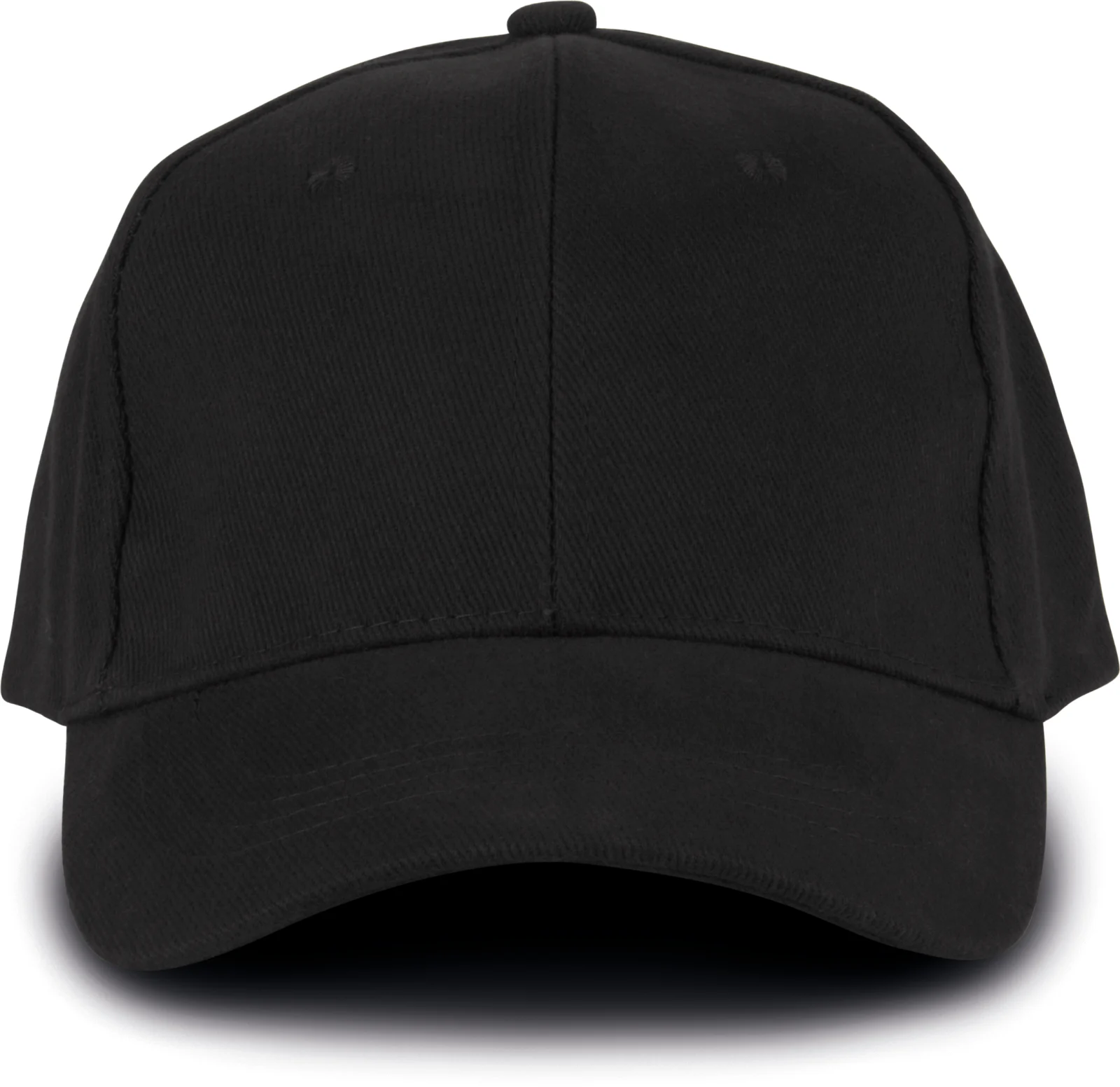 Casquette 6 panneaux KP108 — Black