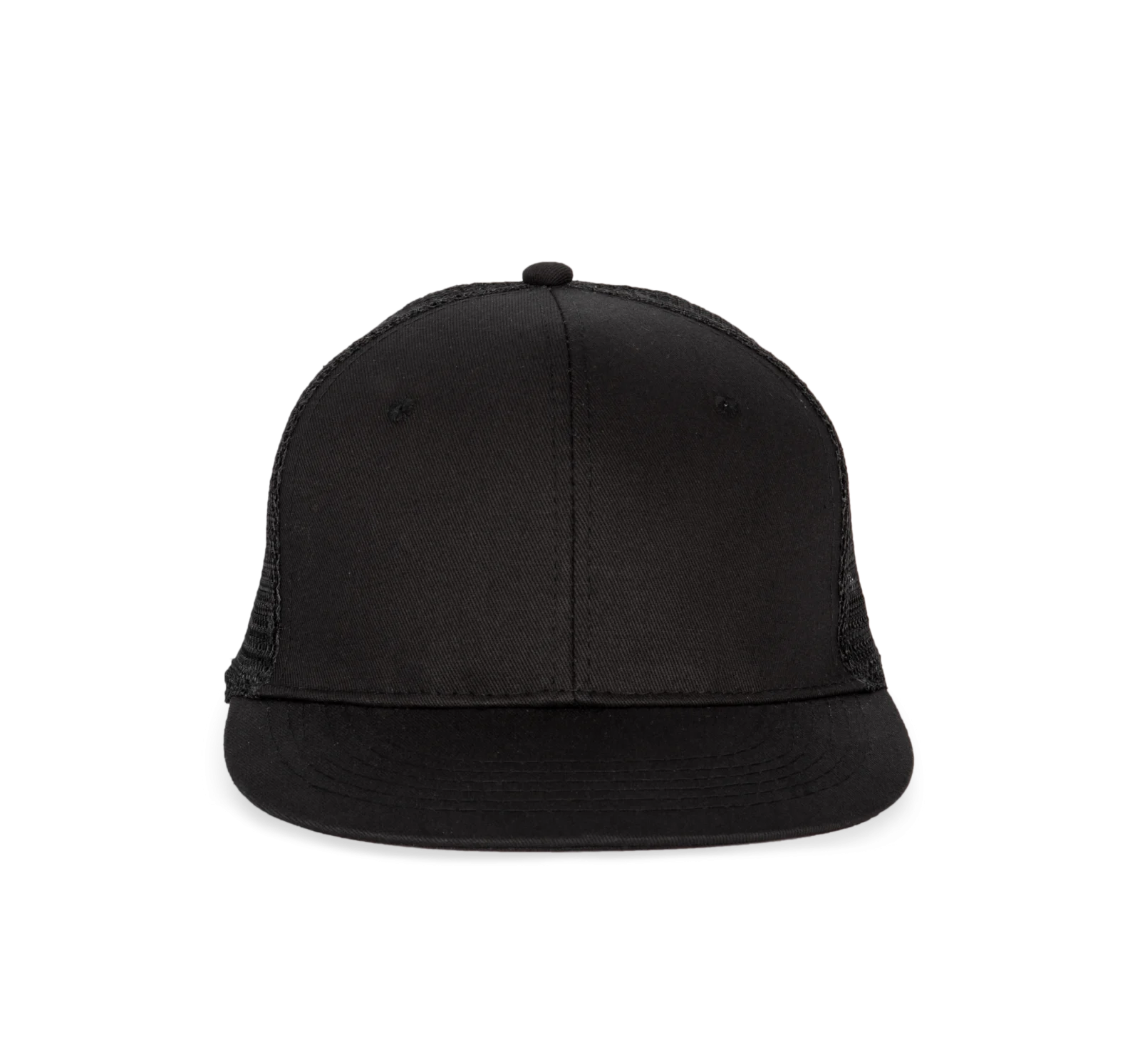 Casquette Trucker - 6 panneaux KP113 — Black