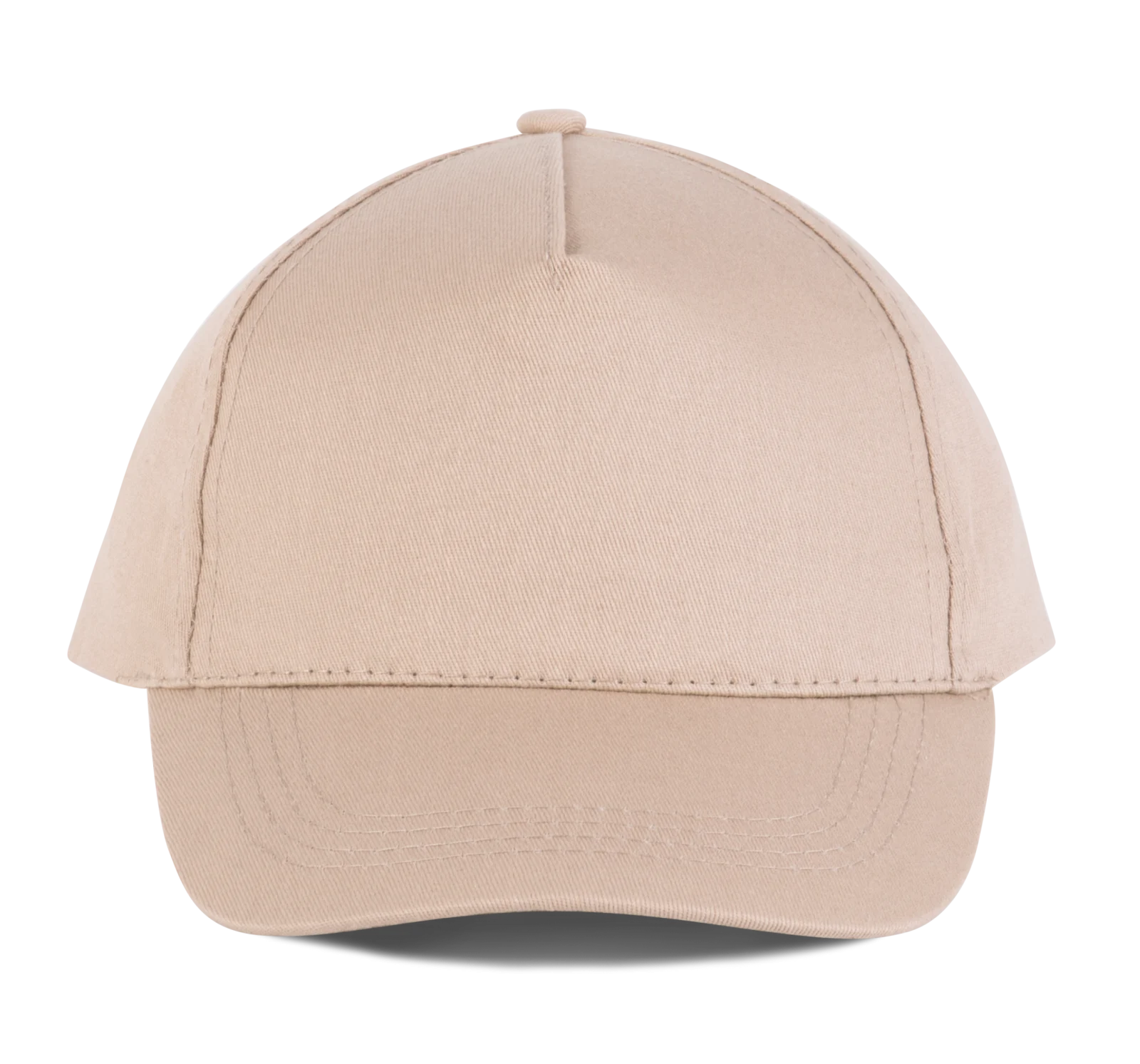 Casquette coton - 5 panneaux KP116 — Beige