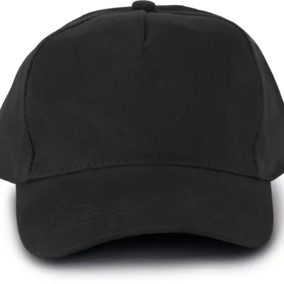 Casquette 5 panneaux KP133 — Black