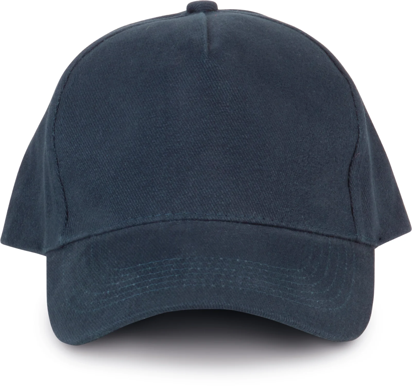 Casquette 5 panneaux en coton bio KP135 — Navy