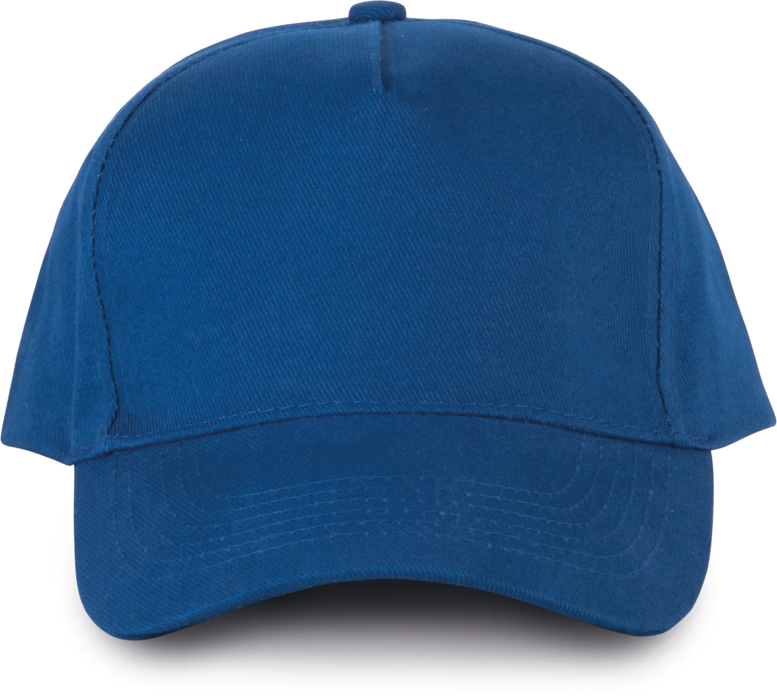 Casquette 5 panneaux en coton bio KP135 — Royal Blue