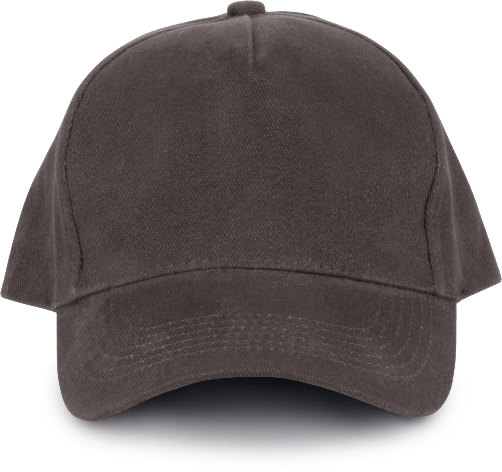 Casquette 5 panneaux en coton bio KP135 — Shale Grey