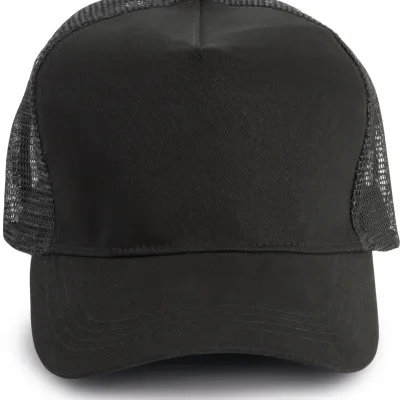 Casquette trucker - 5 panneaux KP137 — Black