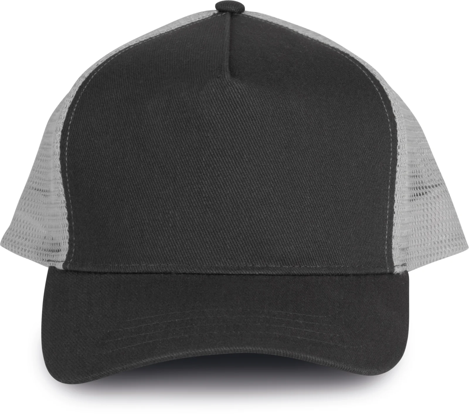 Casquette trucker - 5 panneaux KP137 — Dark Grey / Light Grey