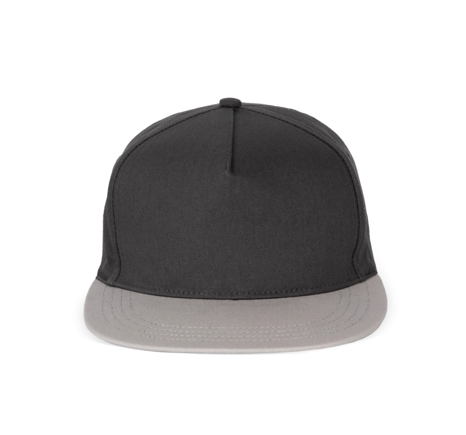 Casquette snapback - 5 panneaux KP139 — Dark Grey / Light Grey