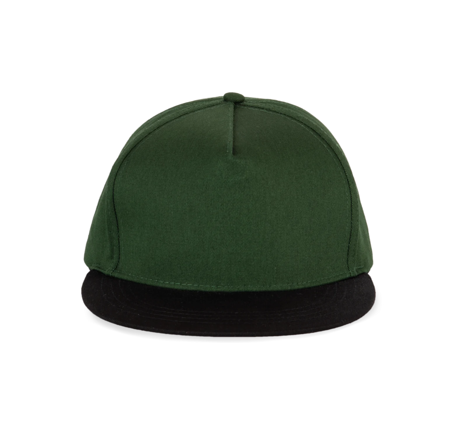 Casquette snapback - 5 panneaux KP139 — Forest Green / Black