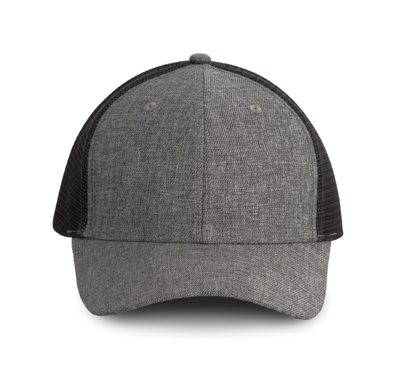 Casquette Urban Trucker - 6 panneaux KP142 — Silver Heather / Dark Grey