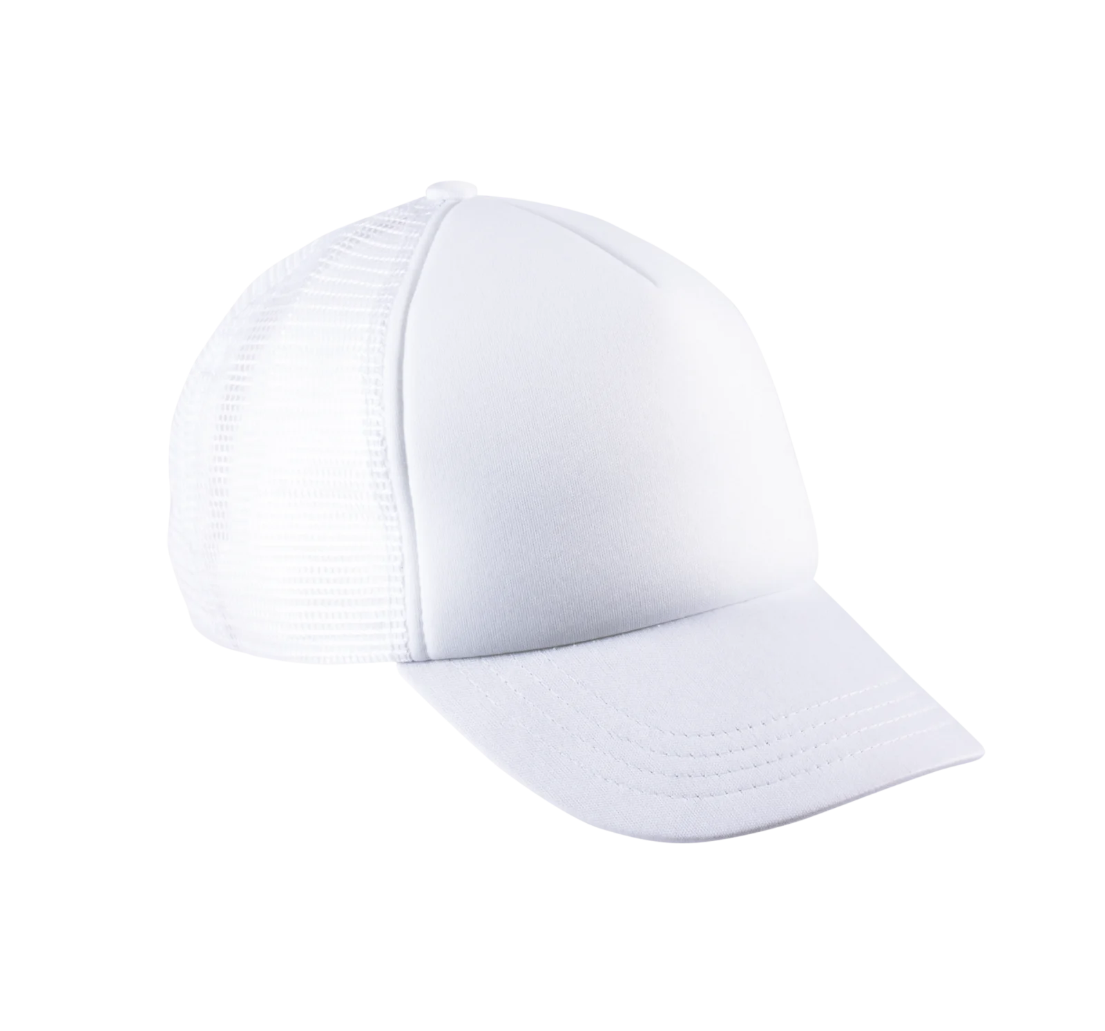 Casquette trucker enfant - 5 panneaux KP143 — White