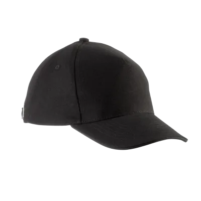 Casquette enfant avec sandwich contrasté - 5 panneaux KP148 — Black