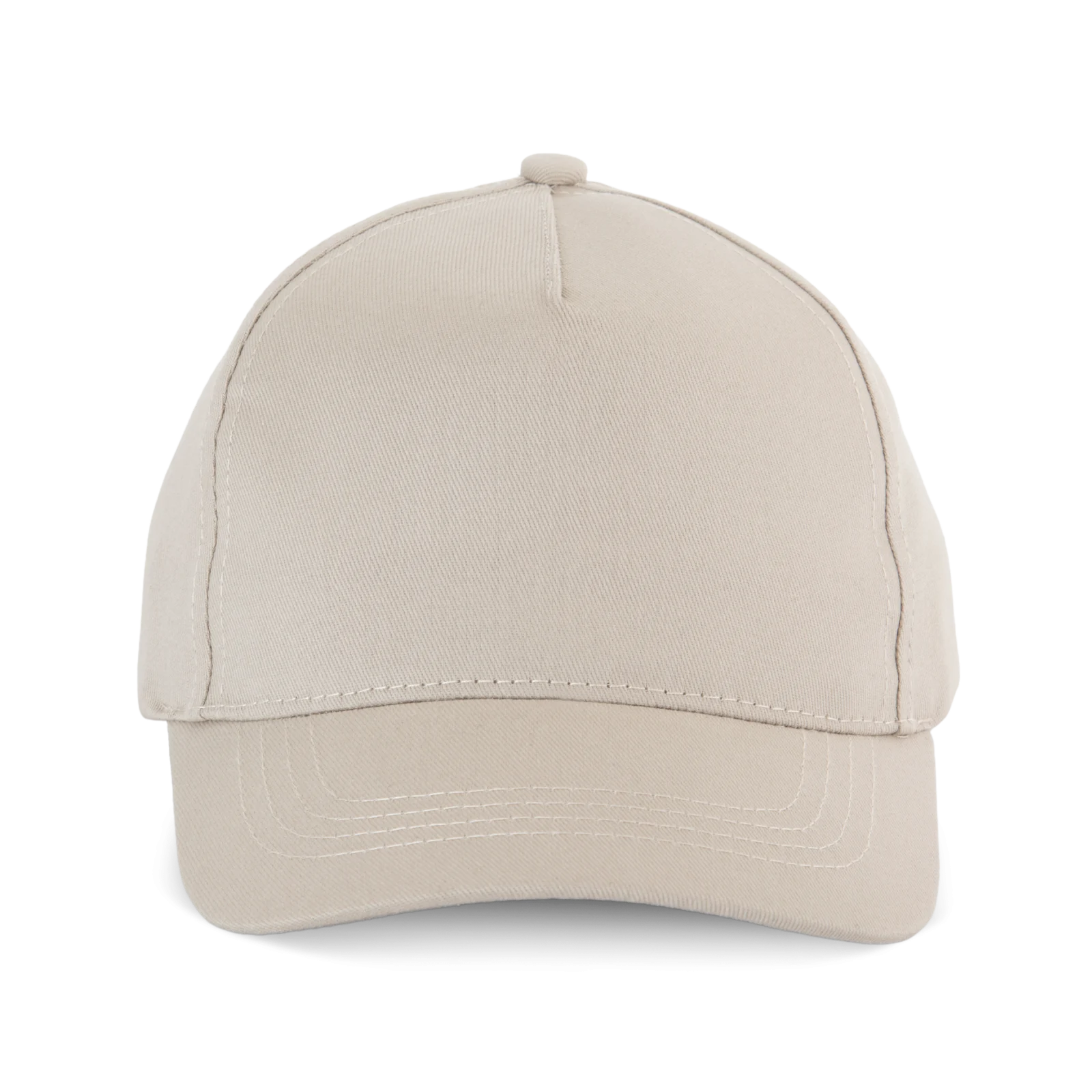 Casquette enfant en coton - 5 panneaux KP149 — Beige