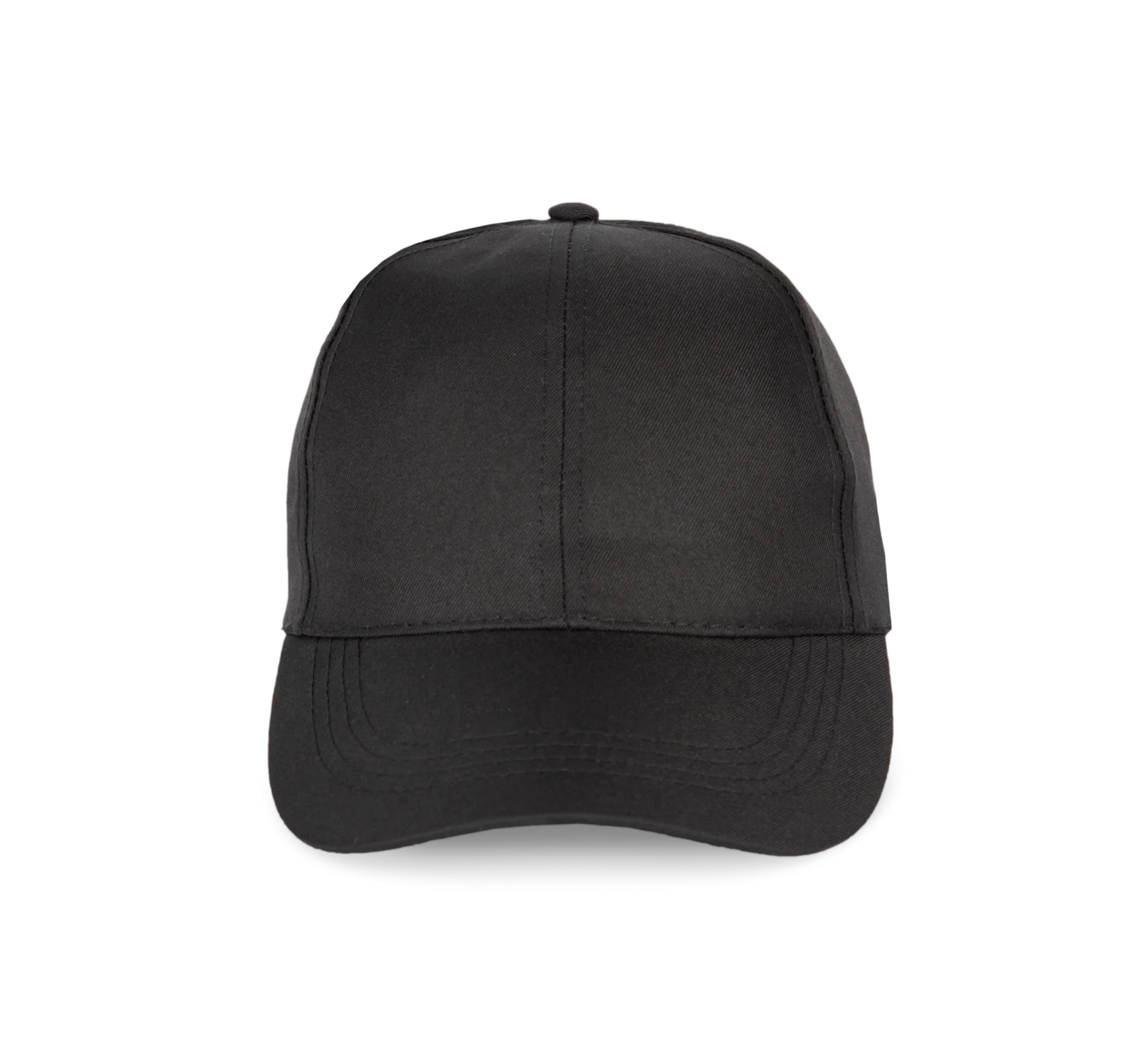 Casquette polyester - 6 panneaux KP156 — Black