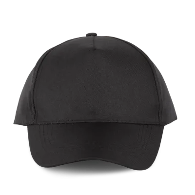 Casquette polyester - 5 panneaux KP157 — Black
