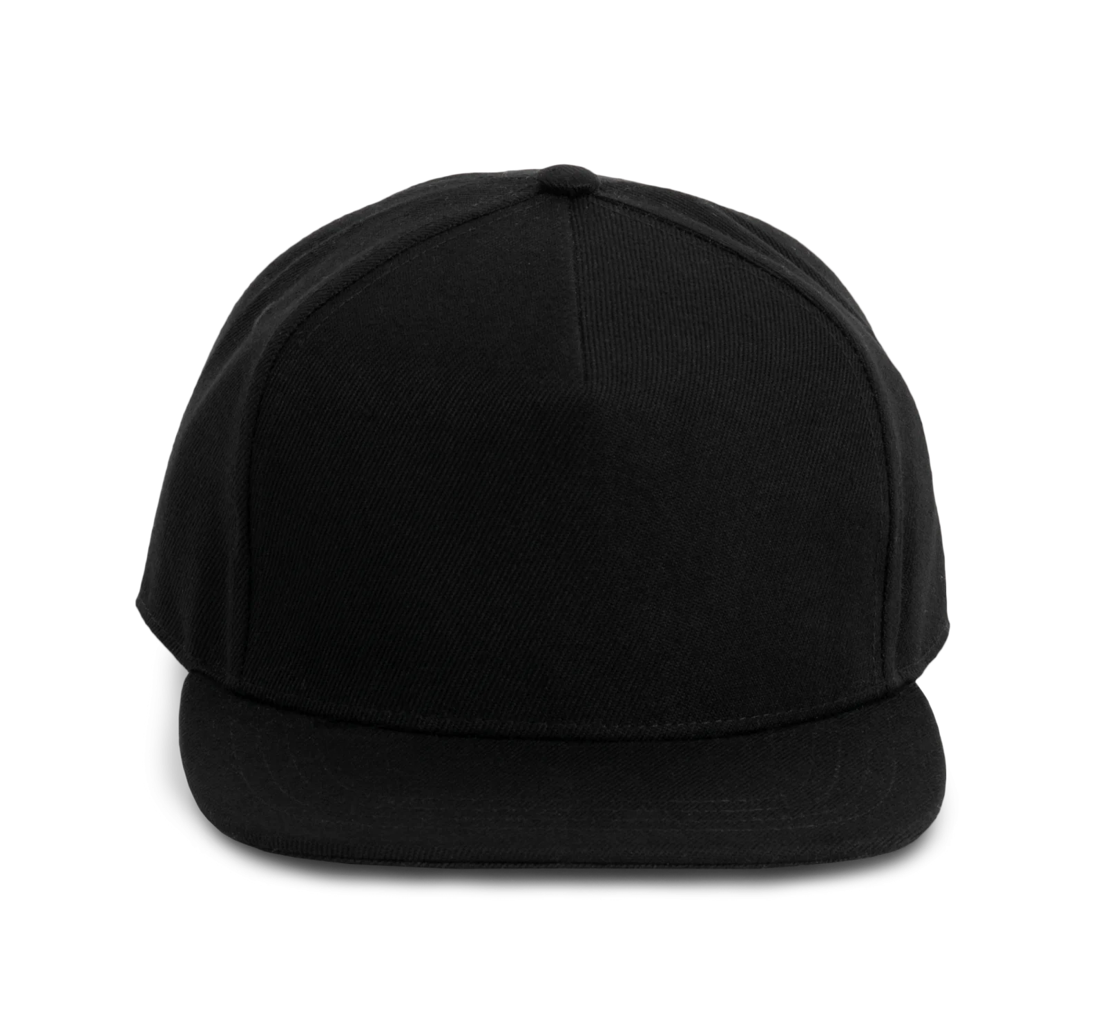 Casquette Snapback - 5 panneaux KP159 — Black