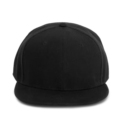 Casquette Snapback - 6 panneaux KP160 — Black